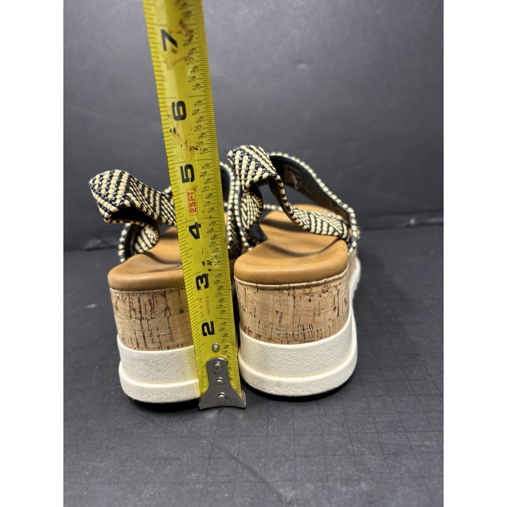 MADDEN GIRL ESIE Black White Strappy Sandals Size‎ 10 - Picture 4 of 10